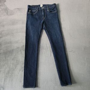 HIROSHI KATO Mens Jeans Size 29x31 The Needle Skinny Indigo Raw 10.5oz Selvedge